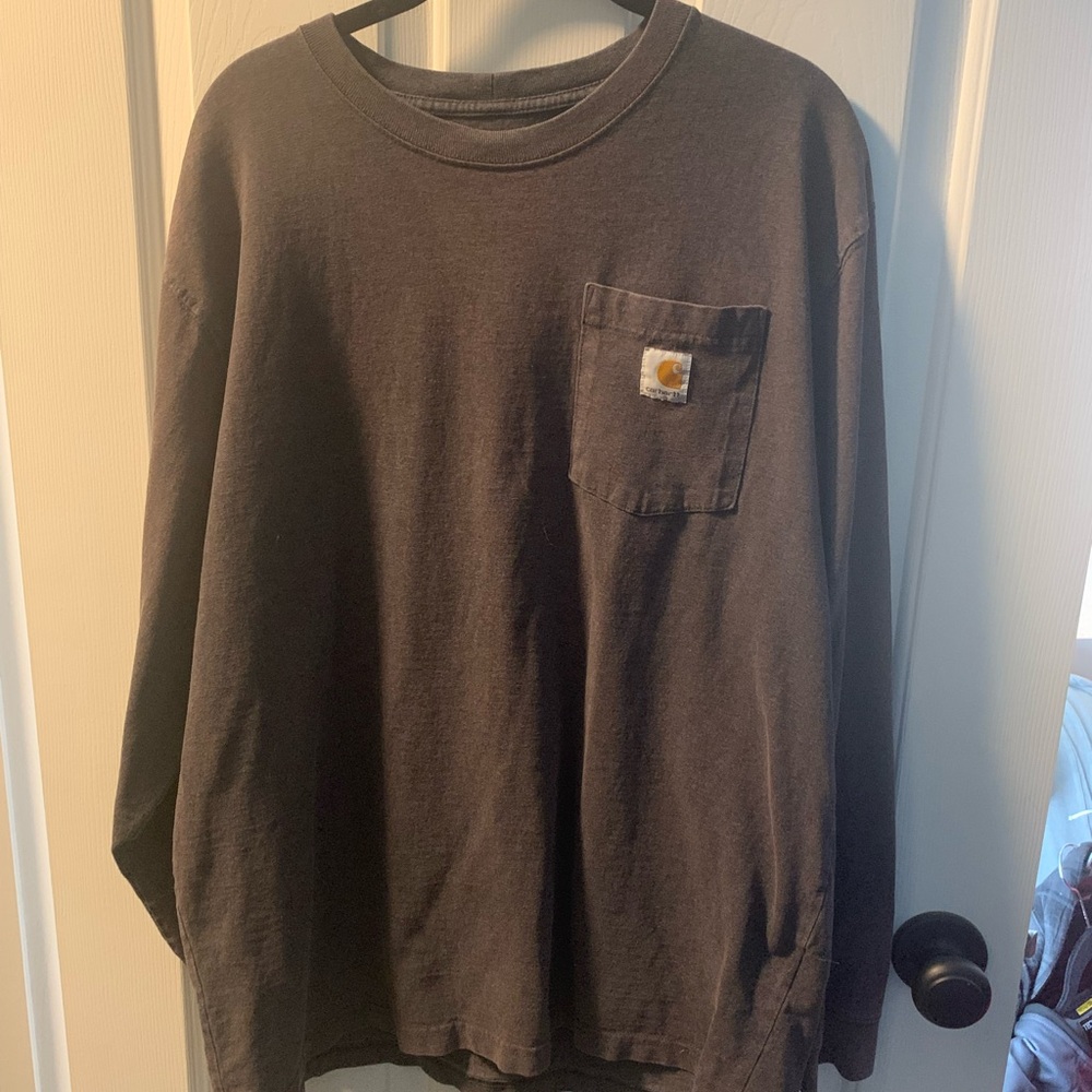 Carhartt Dark Gray Pocket Tee